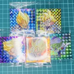 ドラゴンボール 超戦士シールウエハース超 超絶感謝の十周年 GR 5枚