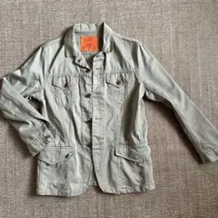 Levi's ミリタリージャケット カーキ Mのサムネイル
