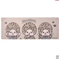 新品　モンチッチ　キッチンマット　ヒョウ柄　ブラウン　ベージュ　ギャル