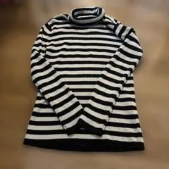 ノップドゥノッド nop de nod ニット タートルネック リブ ボーダー