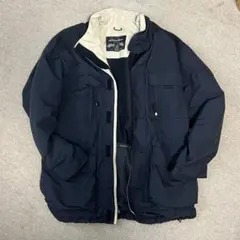 90s Eddie Bauer ハーフロングジャケット ナイロン100%