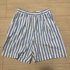 DOCKERS ストライプデザイン コットンショートパンツ Mサイズのサムネイル