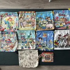 トイストーリー　ピクサー　巾着