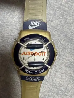 ナイキ　スポーツクロノグラフ　アナログ・デジタル腕時計 黒 　NIKE Yahoo!オークション -「スポーツウォッチ ナイキ」(ナイキ) (な