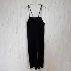 【最終価格】THE SHOP TK ブラック キャミソール サロペット