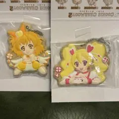 匿名配送/ピーチ&パイン/プリキュアクッキーチャームコット2