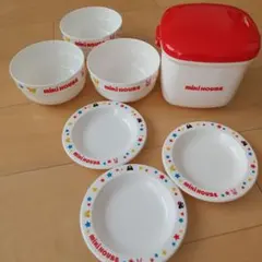 MIKI HOUSE プラスチック　子ども用食器セット