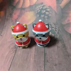 リトルフレンド　クリスマス柴犬　キャンドゥ