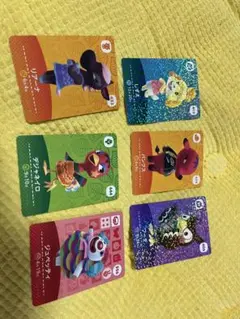 あつまれどうぶつの森/amiiboカード/６枚セット