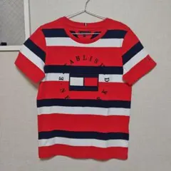新品TOMMY HILFIGER ストライプTシャツ 152