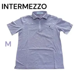 INTERMEZZO ポロシャツ パープル系 Mサイズのサムネイル