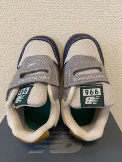 New Balance 996 ベロクロシューズ グレー/ネイビー