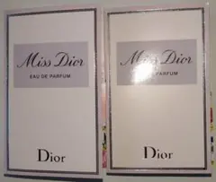 Dior　試供品　ミスディオール　オードゥパルファン　1ml✕2