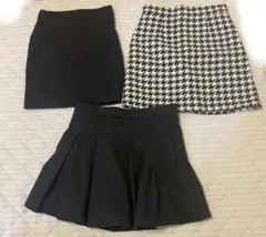 SHEIN ミニスカート 3枚セット DAZY