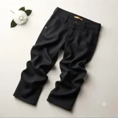 LEVI'S LADY STYLE ストレッチパンツ クロップド ブラック/27のサムネイル