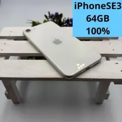 【美品】iPhone SE第3世代 64GB スターライト