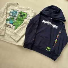 マインクラフト 長袖トレーナー パーカー セット 120 GAP