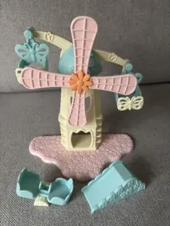 シルバニアファミリー　お花の風車の遊び場