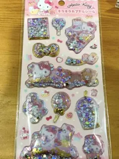 正規品　キティ キラキラカプセルシール　サンリオ　新品