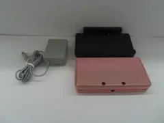 【ジャンク】Nintendo 3DS ピンク　起動確認済み　充電動作不良 他