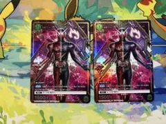 仮面ライダーWヒートジョーカー　プロモ　2枚セット