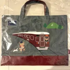 【新品未開封】ファミリア× 阪急電車 コラボ デニムバッグ