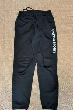 GHETTO SPORTS スウェットパンツ ブラック M