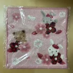 ♡familiar シェニール織　ハンカチ♡