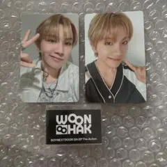 boynextdoor THE ACTION 特典ステッカー　ウナク