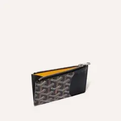 新品同様GOYARD ゴヤール Bourbonブルボン ジップ付きカードホルダー 
