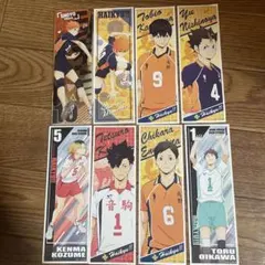 ハイキュー!! ステッカー 8枚セット