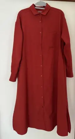FREAK'S STORE 赤 シャツワンピース