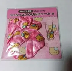 Hello Kitty ハローキティ シュシュ&アクリルチャームB サンリオ