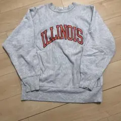 チャンピオン　リバースウィーブ80sトリコタグLイリノイ　アメ製