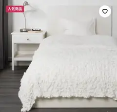 IKEA OFELIA オフェーリア ベッドスプレッド ベッドカバー　ホワイト