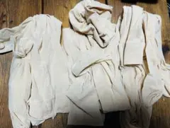 中古　レディース ストッキング タイツ 肌色 3組