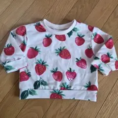 SHEIN★トレーナー、いちご柄