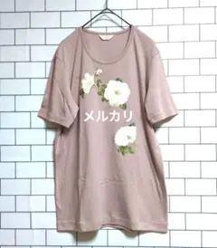 未使用【Sサイズ】INGEBORG　Tシャツ　花プリント