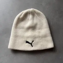 PUMA ニット帽 ビーニー ホワイトのサムネイル