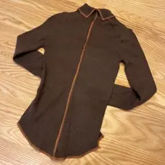 【中古品】チャオパニックティピー アンチピリング配色ステッチタートル　カーキ