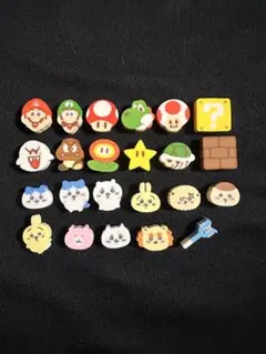 つめつめ消しゴム スーパーマリオ ちいかわ セット