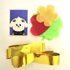 TXT プレミアムシート特典 ステッカー（バムグッ）&落下物　アプグレ