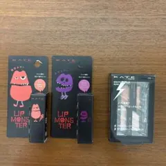 【新品未使用】リップモンスター限定2種＋アイシャドウ