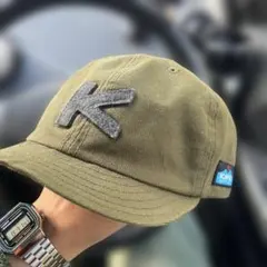 KAVU オリーブグリーン キャップ