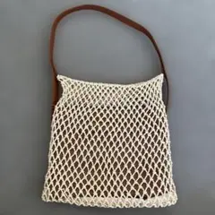 レプシィム　メッシュ ショルダーバッグ ブラウンのサムネイル