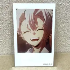 【激レア】鬼滅の刃 ランダムチェキ風ブロマイド 不死川実弥 幼少期