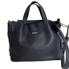 Daily russet デイリーラシット 2way ショルダーバック ブラック