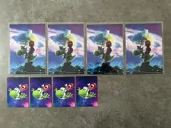 スーパーマリオ ギャラクシー ムービー特典 ヨッシー カード 4セット未使用