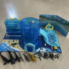アニア ウキウキスプラッシュ水族館 フィギュア11体付き ゴールドホホジロザメのサムネイル
