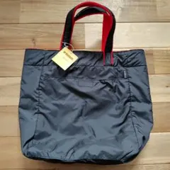【新品タグ付】マクレガー　リバーシブルトートバッグ　紺　赤　ポリエステル